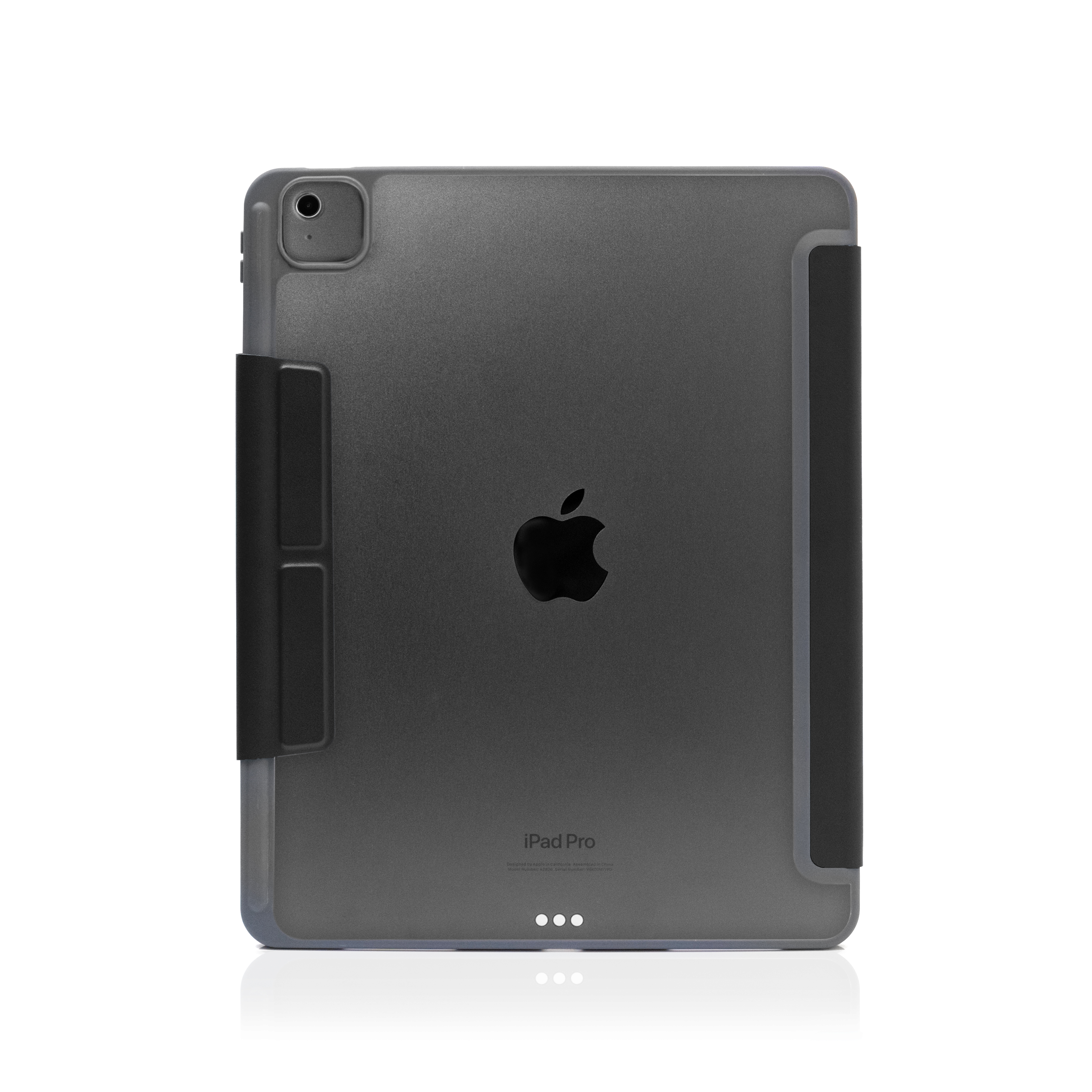 iPad Air 13" (2024) | LUCID REFINED FOLIO | Full Protection Folio Case - Black