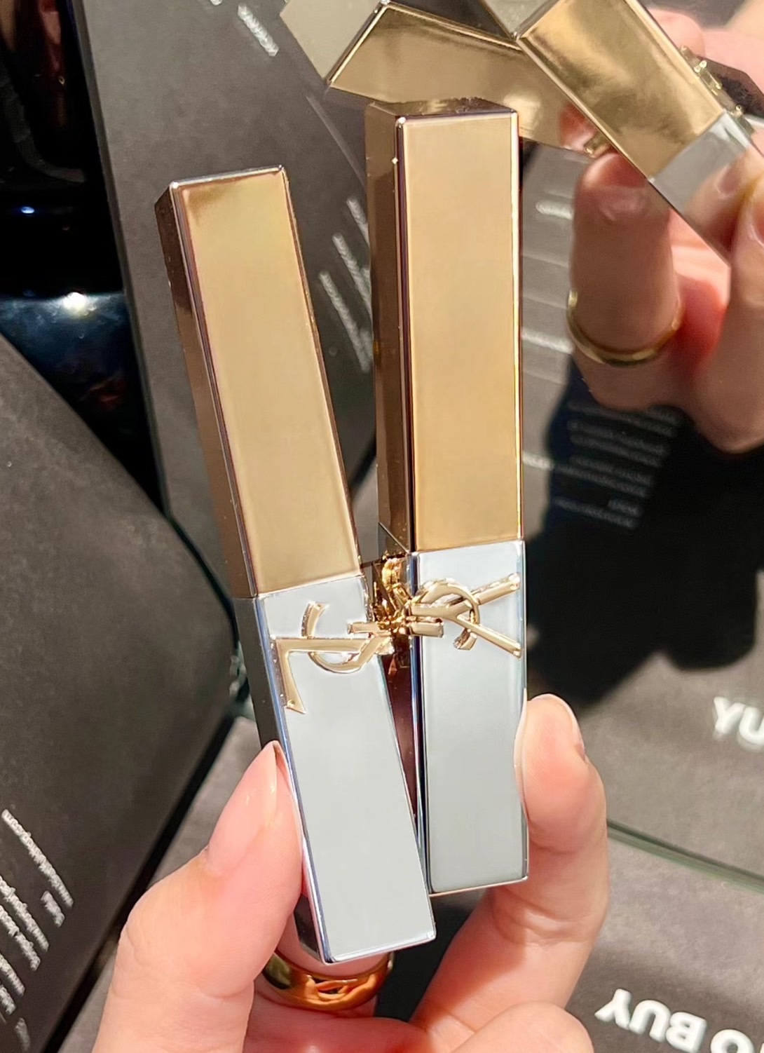 #現貨  YSL 七夕限定 金銀對撞 七夕珍藏禮盒💛