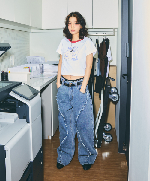 【代購】LMC 女 DRAGON BABIES CROPPED 恐龍 短版 短袖 短T 0LM24STS804