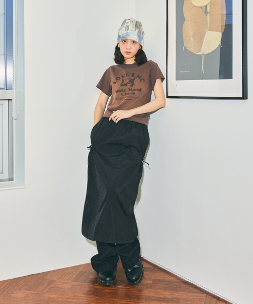 【代購】LMC 女 LOVE ANGEL CROPPED 復古Y2K 短版 短袖 短T  0LM24STS803