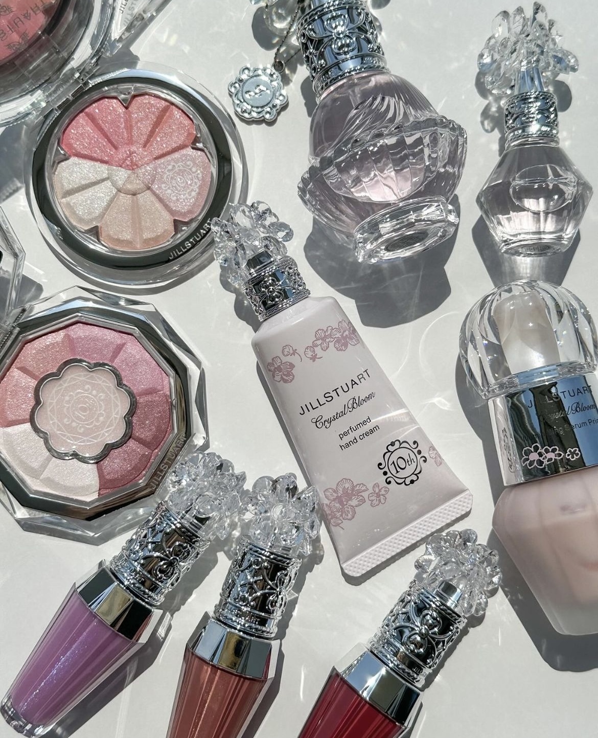 [限定] JILL STUART Crystal Bloom 10th Anniversary 水晶花香10週年紀念 彩妝&身體產品