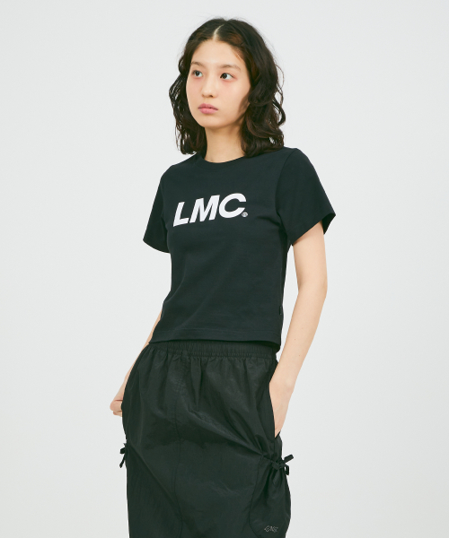 【代購】LMC 女 OG LOGO CROPPED 基本款 短版 短袖 短T 0LM24STS801