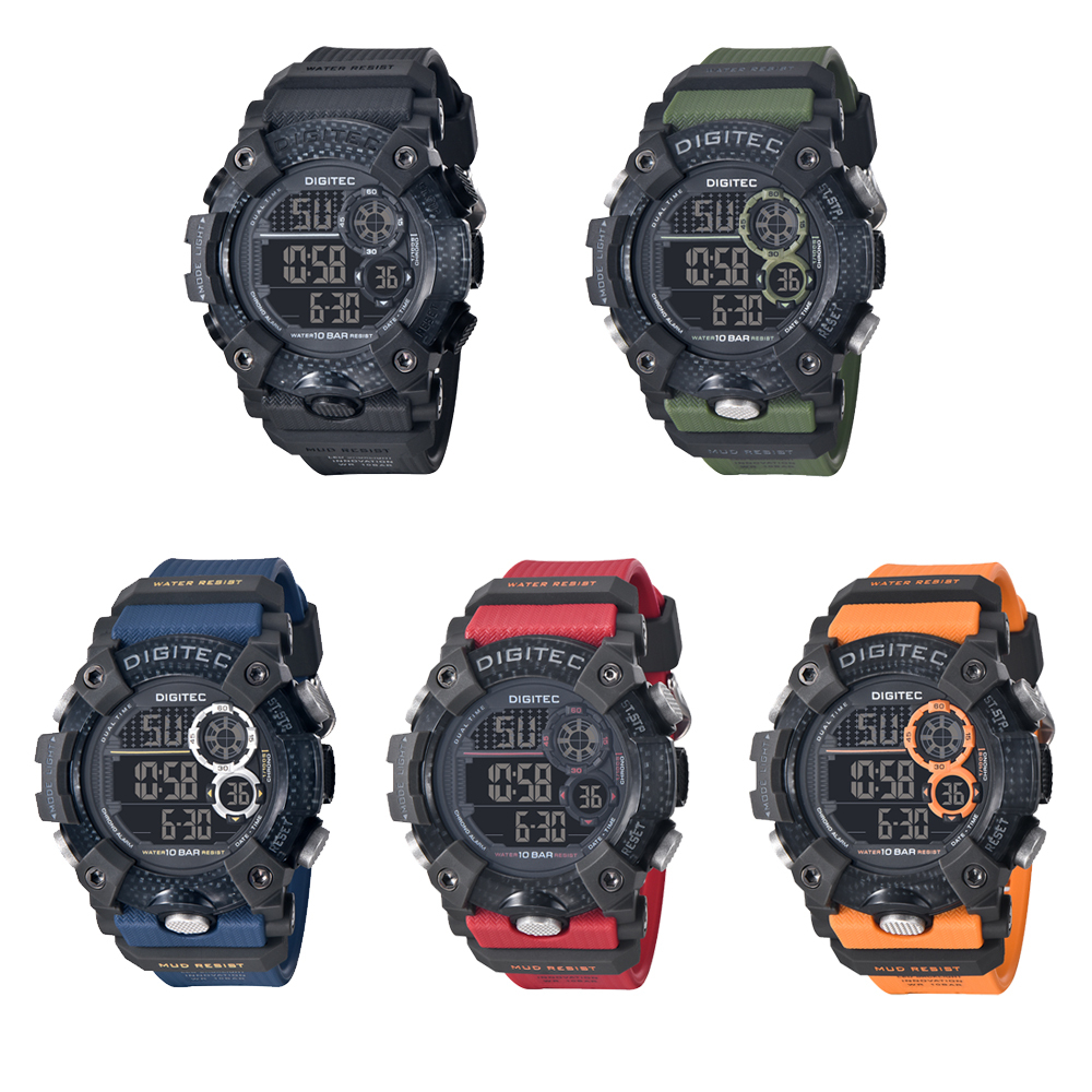 【DIGITEC 數碼科技】 DG-5118T 電子錶 男錶 電子錶 運動錶