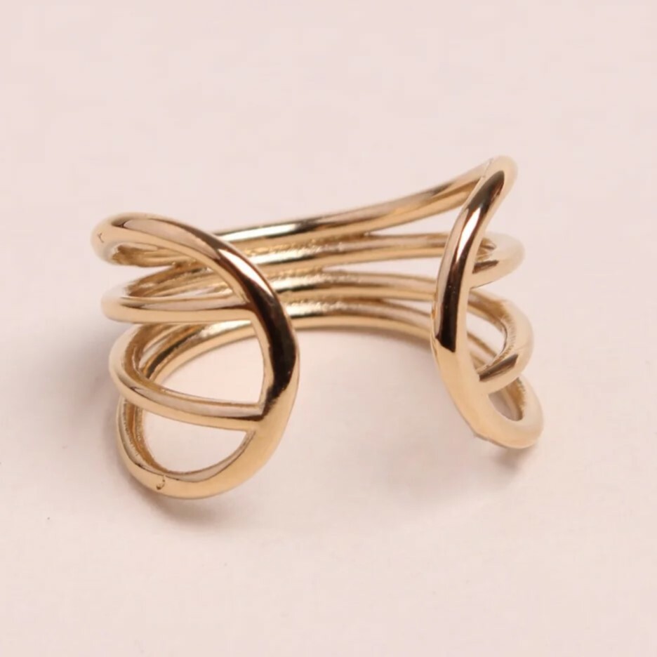 1WK0708-170 WAEKURA Ring Louna Gold (A-LX-E)