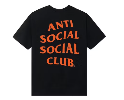 2017AW Anti Social Social Club Logo Tee 短袖 短T 黑橘 現貨