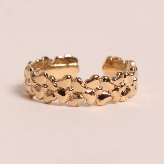 1WK0708-175 WAEKURA Ring Bloom Gold  (A-LX-E)