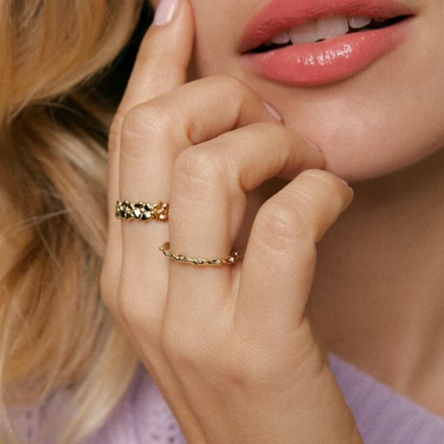 1WK0708-175 WAEKURA Ring Bloom Gold  (A-LX-E)