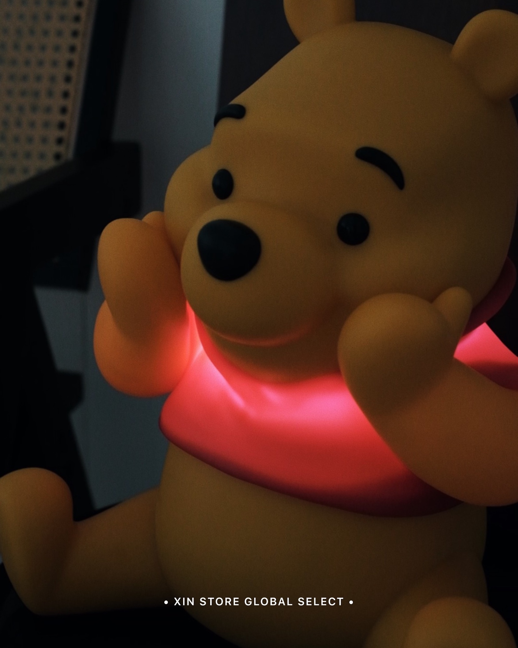 小熊維尼  Winnie the Pooh 迪士尼系列 正版授權 夜燈 公仔