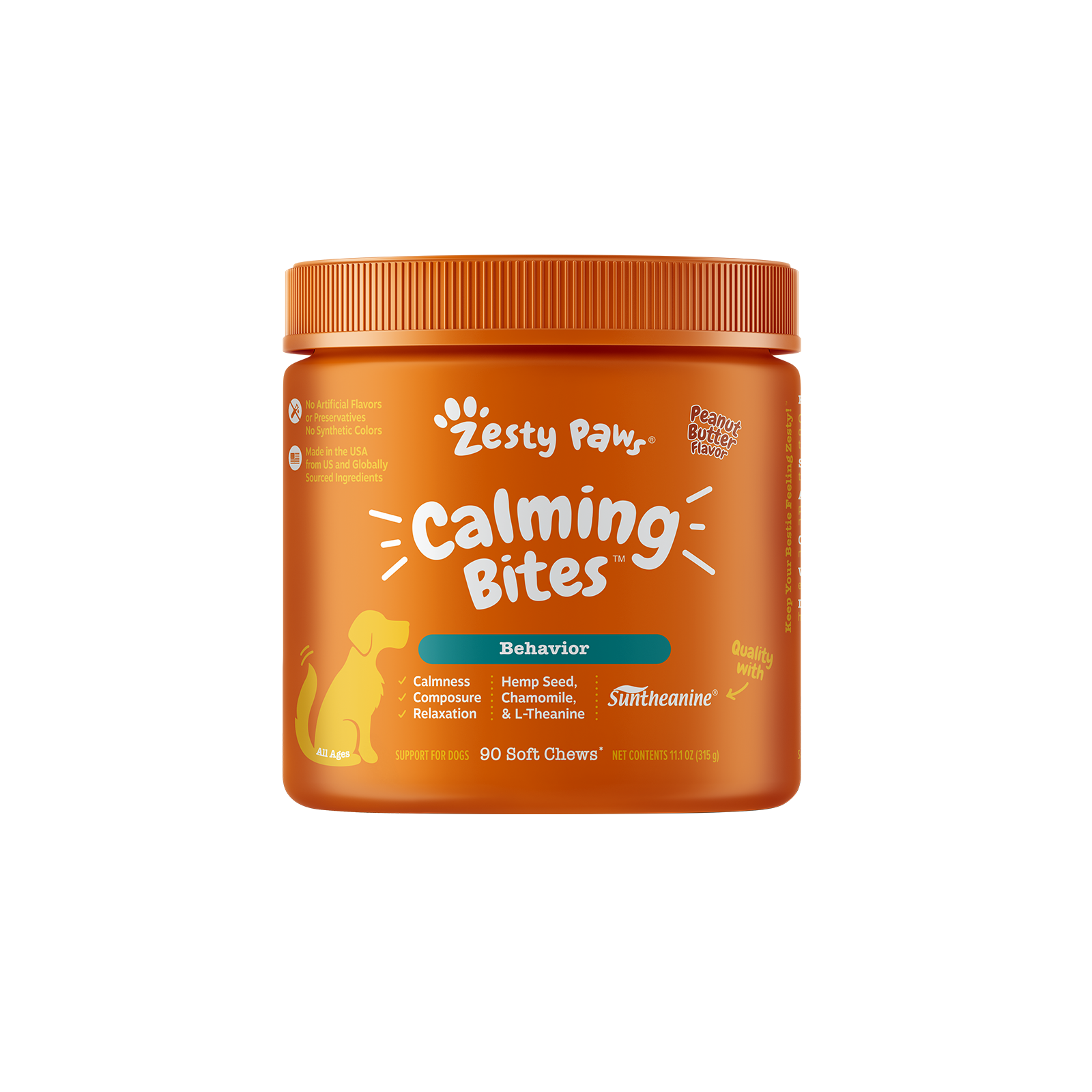 Zesty Paws 犬用舒緩咀嚼軟粒