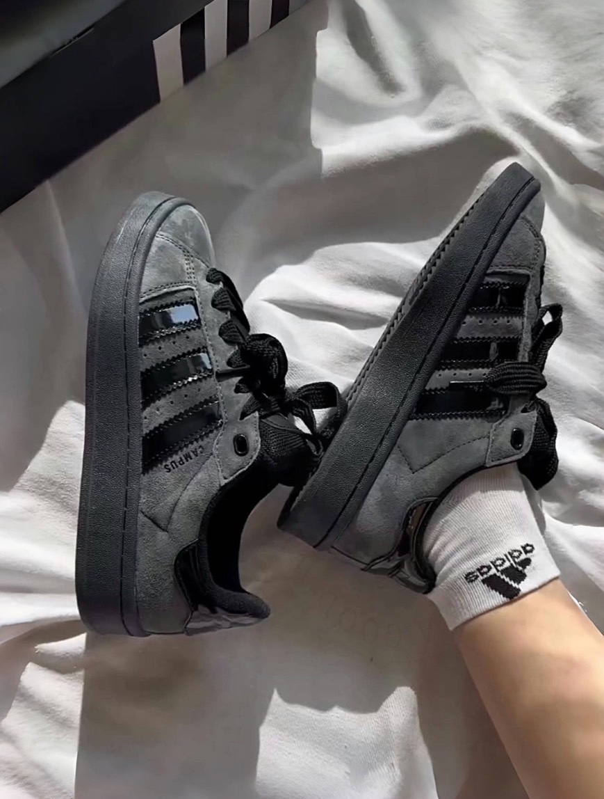 Adidas Originals Campus 00s 麂皮 復古 碳黑 板鞋 HQ9072