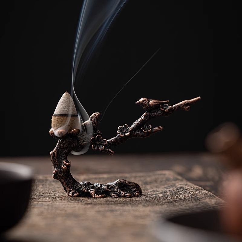 喜鵲登枝倒流香座