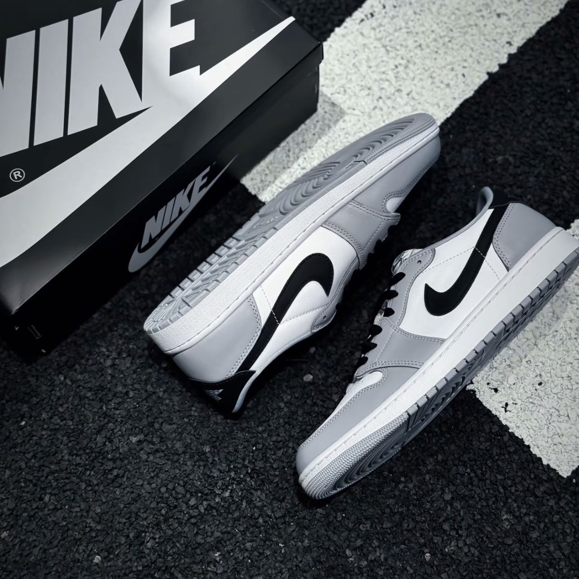 Air Jordan 1 Low OG "Barons" 男爵 煙灰 男款