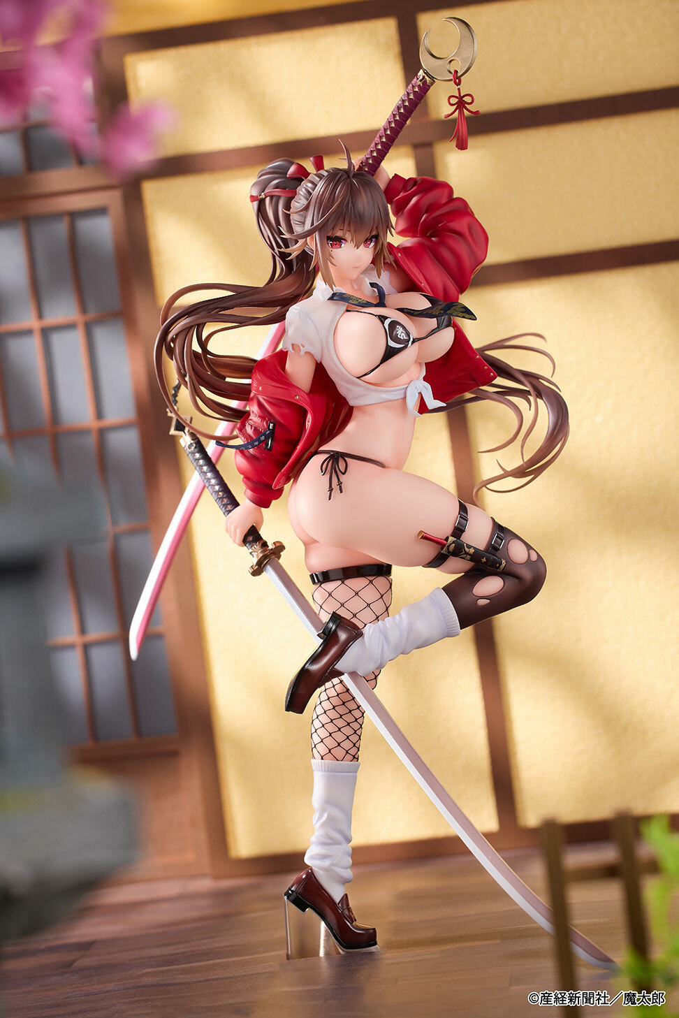 「R18.Japan」「預購」日版 Charm 不屈不撓 繪師100人展 12 秘技二刀流 影縫舞 1/6 Scale Figure  (只限成年人購買)
