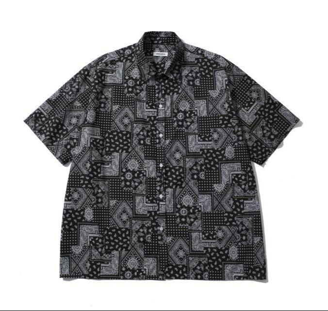 OverSize腰果花圖案短袖恤衫 S2245