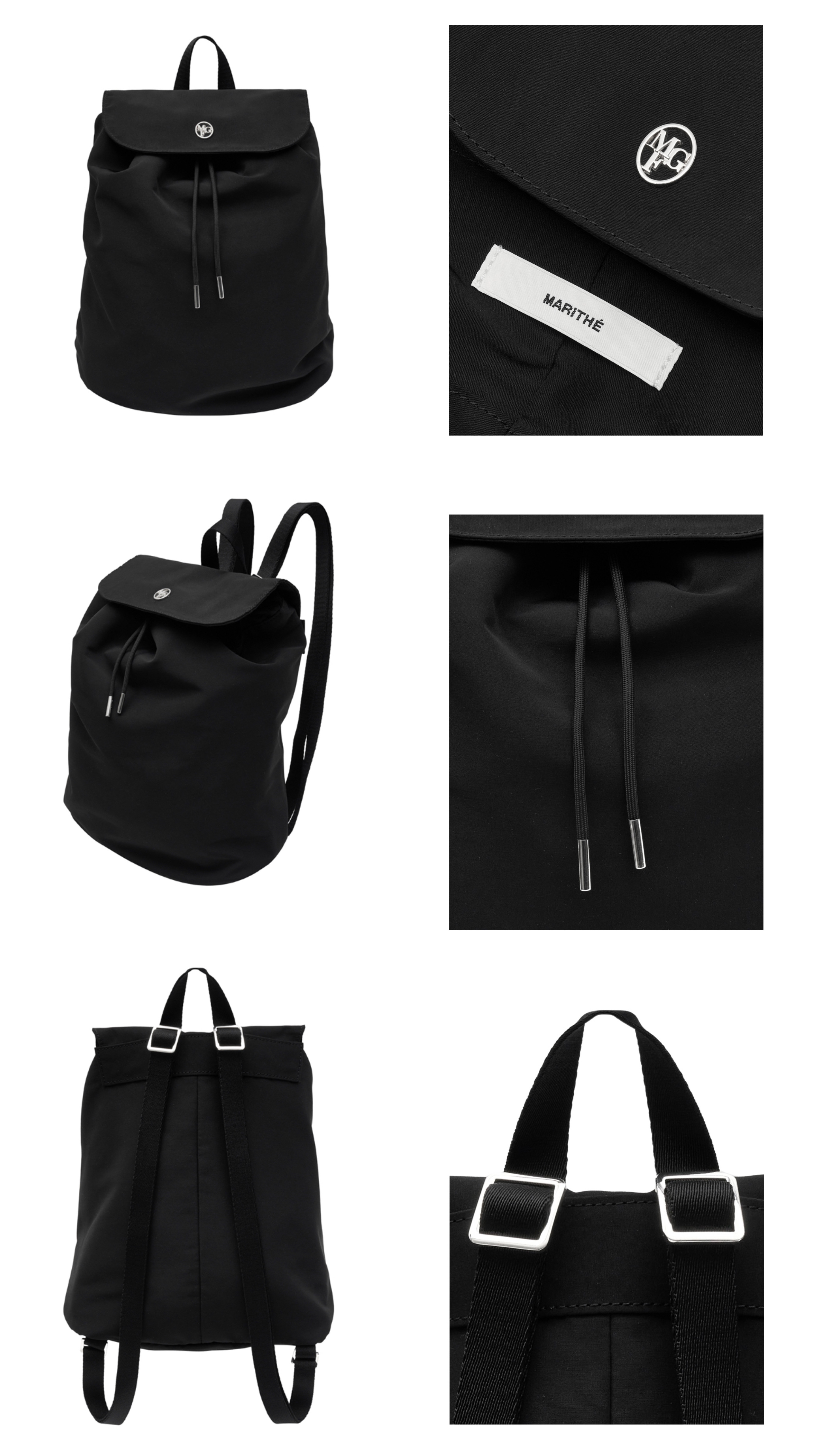 さらに100円引き◆MARITHE◆CIRCLE LOGO BACKPACK さらに100円引き◇MARITHE◇CIRCLE LOGO BACKPACK (Marithe +
