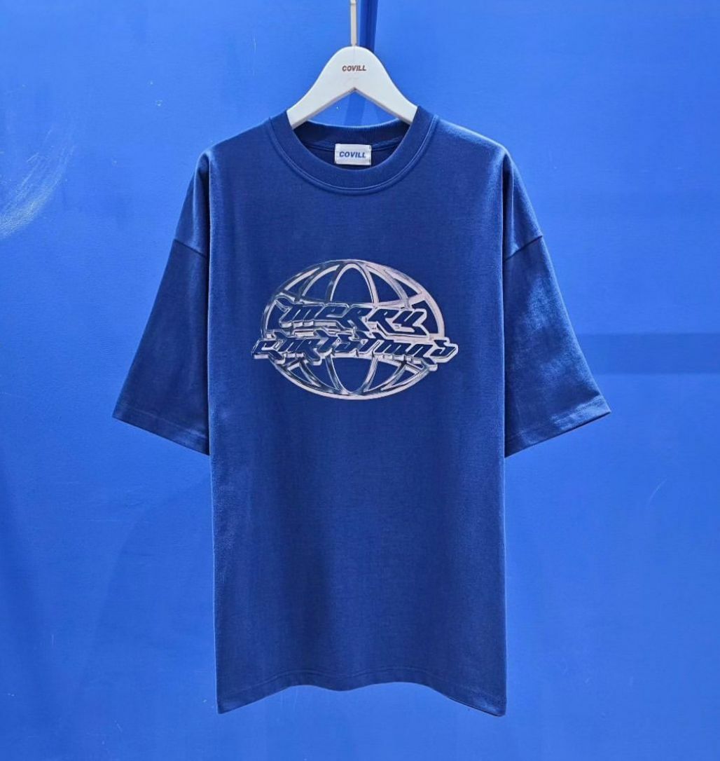 英文字圖案短袖Tee COVILL-113T