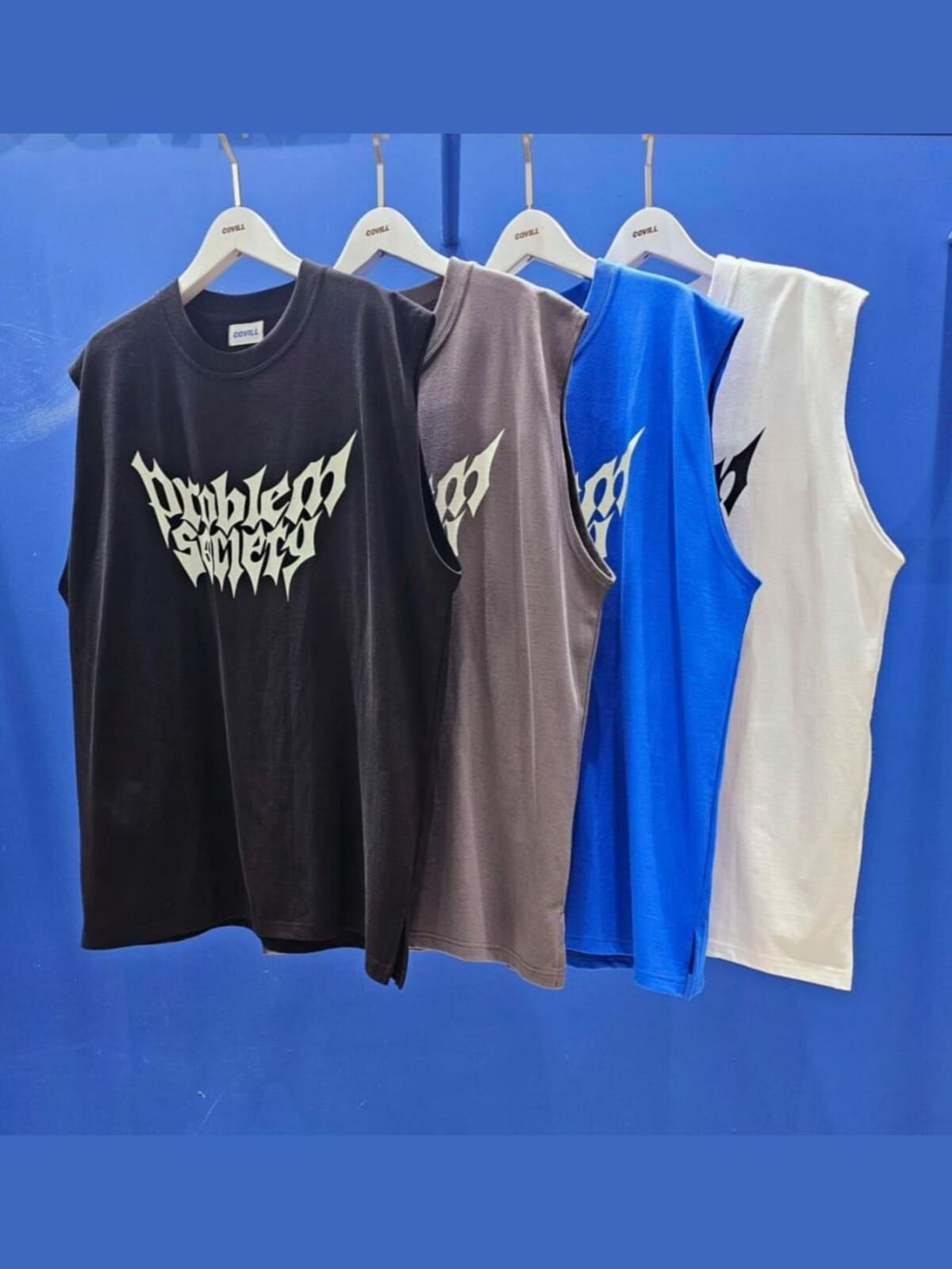 英文字背心 COVILL-114V