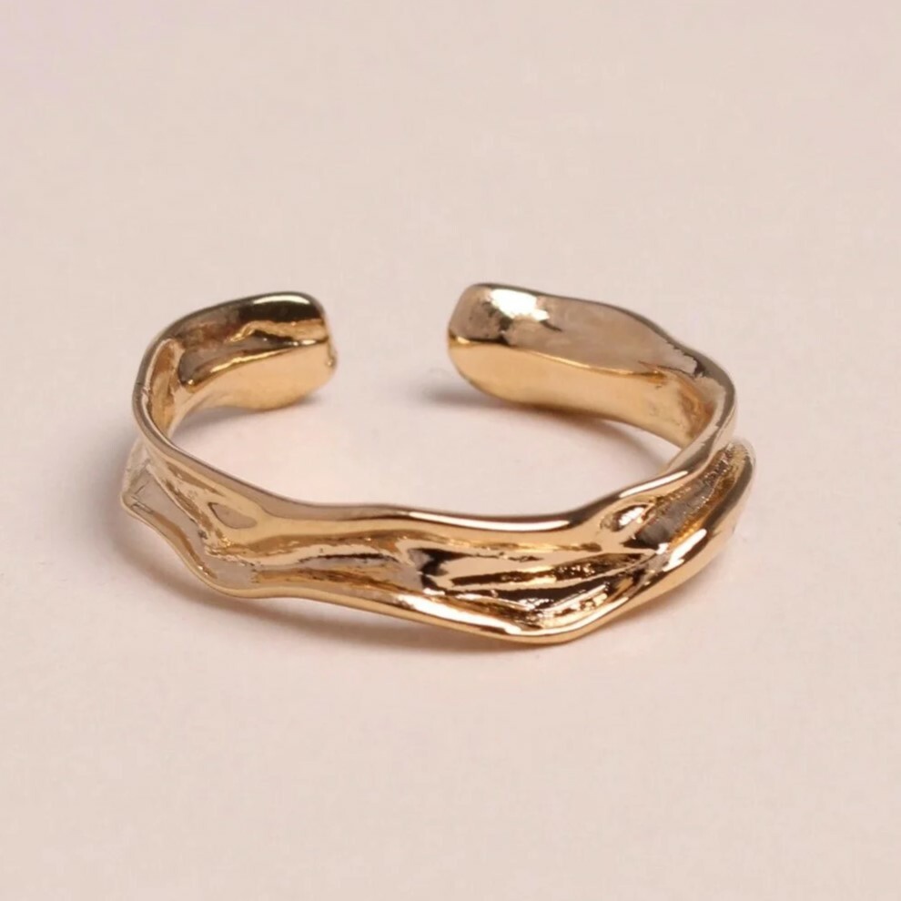 1WK0708-173 [WAEKURA] Ring Ondina Gold (A-LX-E)