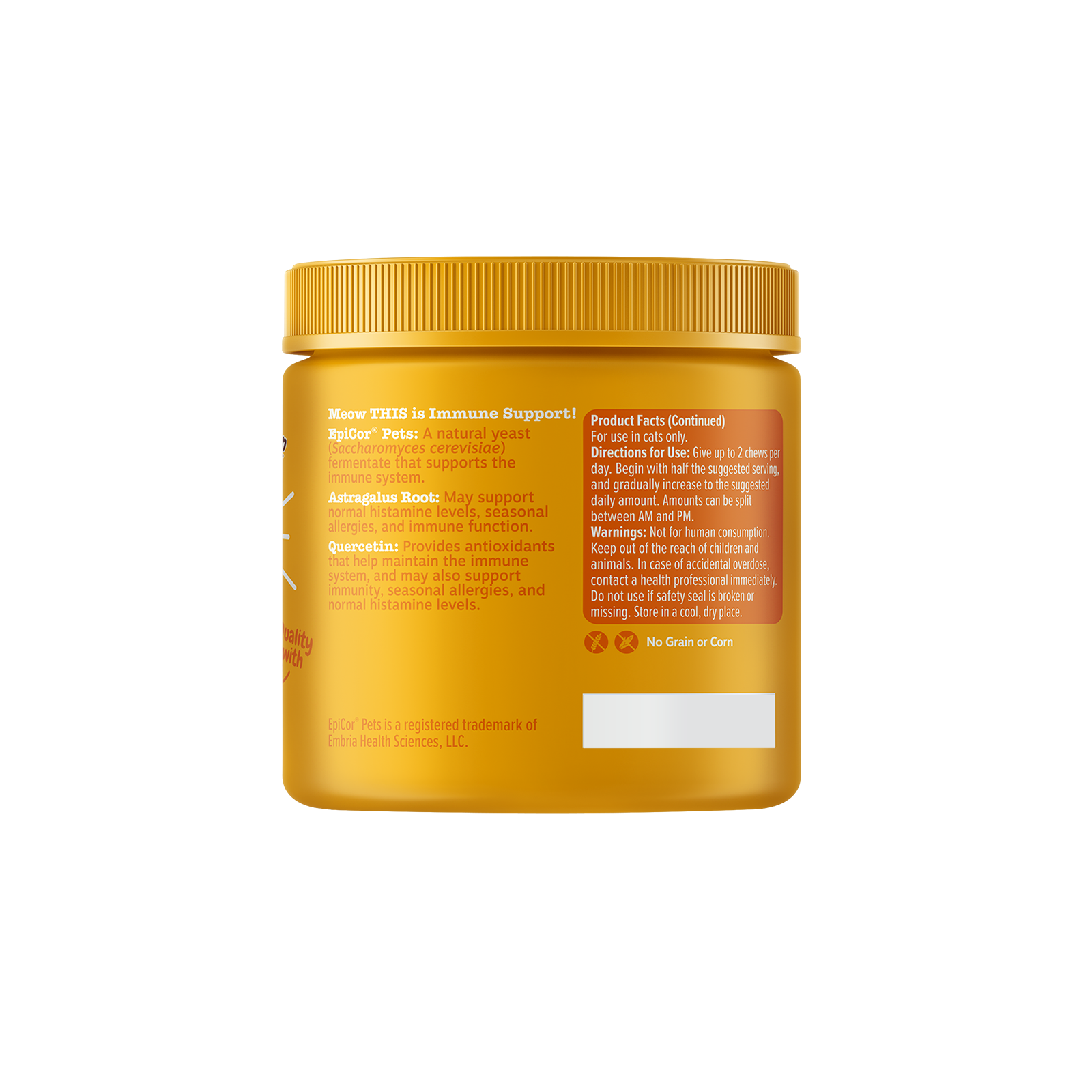 Zesty Paws 貓用抗敏免疫咀嚼軟粒