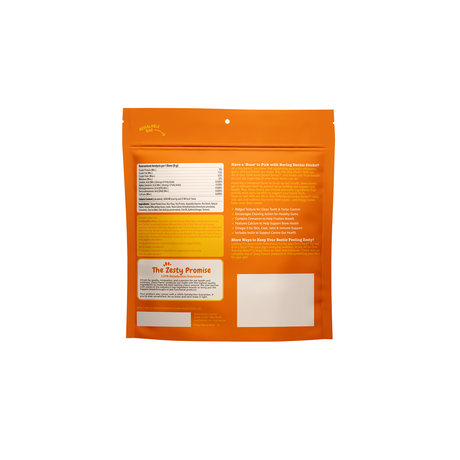 Zesty Paws 多功能潔齒骨