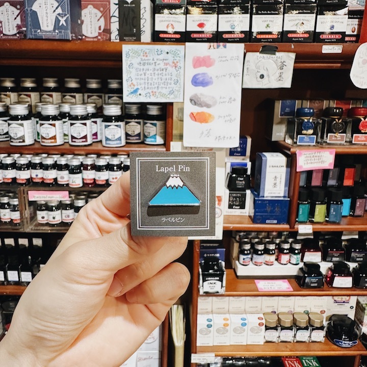 日本富士山 迷你金屬別針 胸章