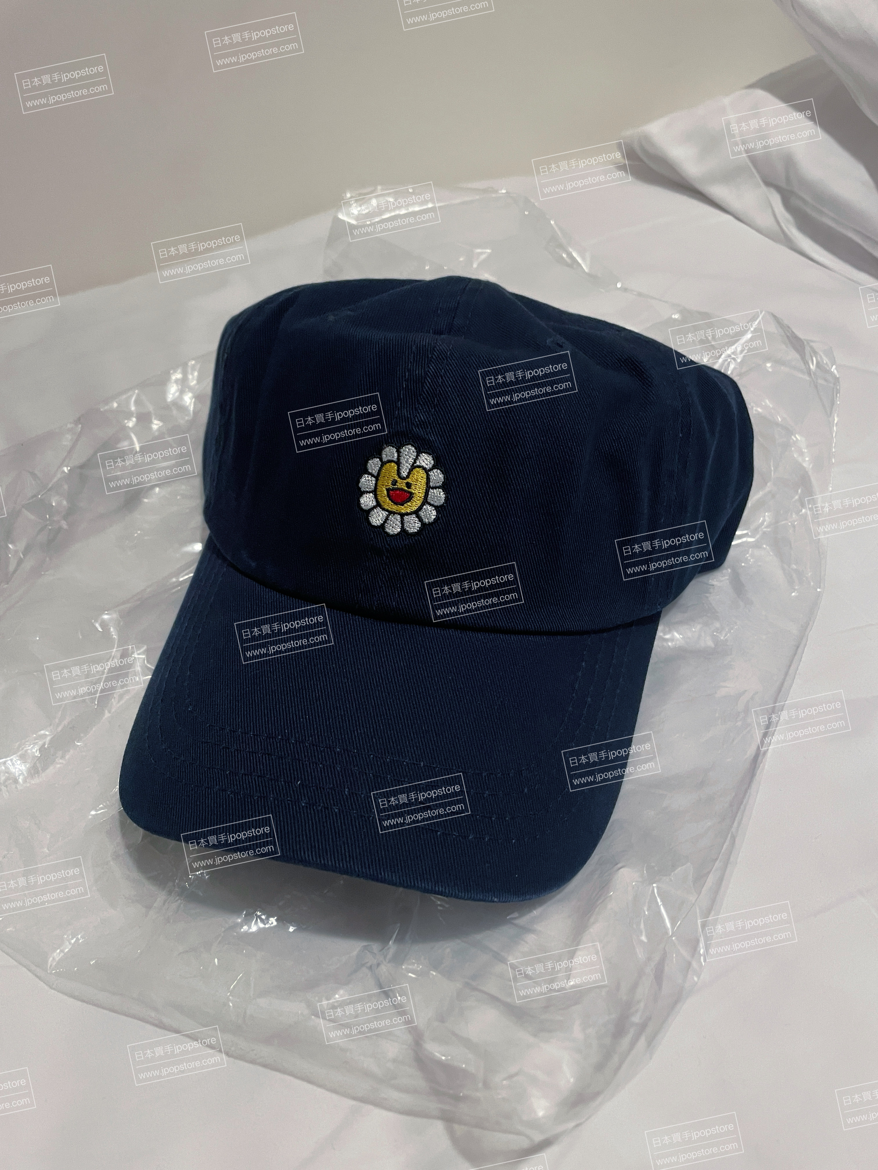 NewJeans x MURAKAMI BASEBALL CAP NAVY NewJeans NJ X MURAKAMI CAP