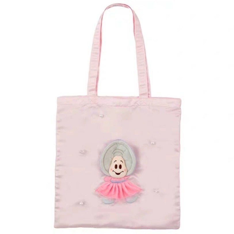 牡蠣寶寶系列 絨毛造型 珍珠點綴設計 托特包 手提包 愛麗絲夢遊仙境 Alice in Wonderland -上海迪士尼商店