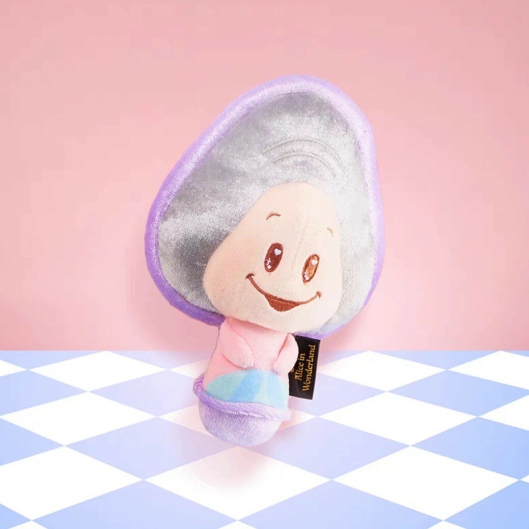 (限時特價) 愛麗絲夢遊仙境 Alice in Wonderland 系列 牡蠣寶寶 絨毛 造型 鏡子 -上海迪士尼商店