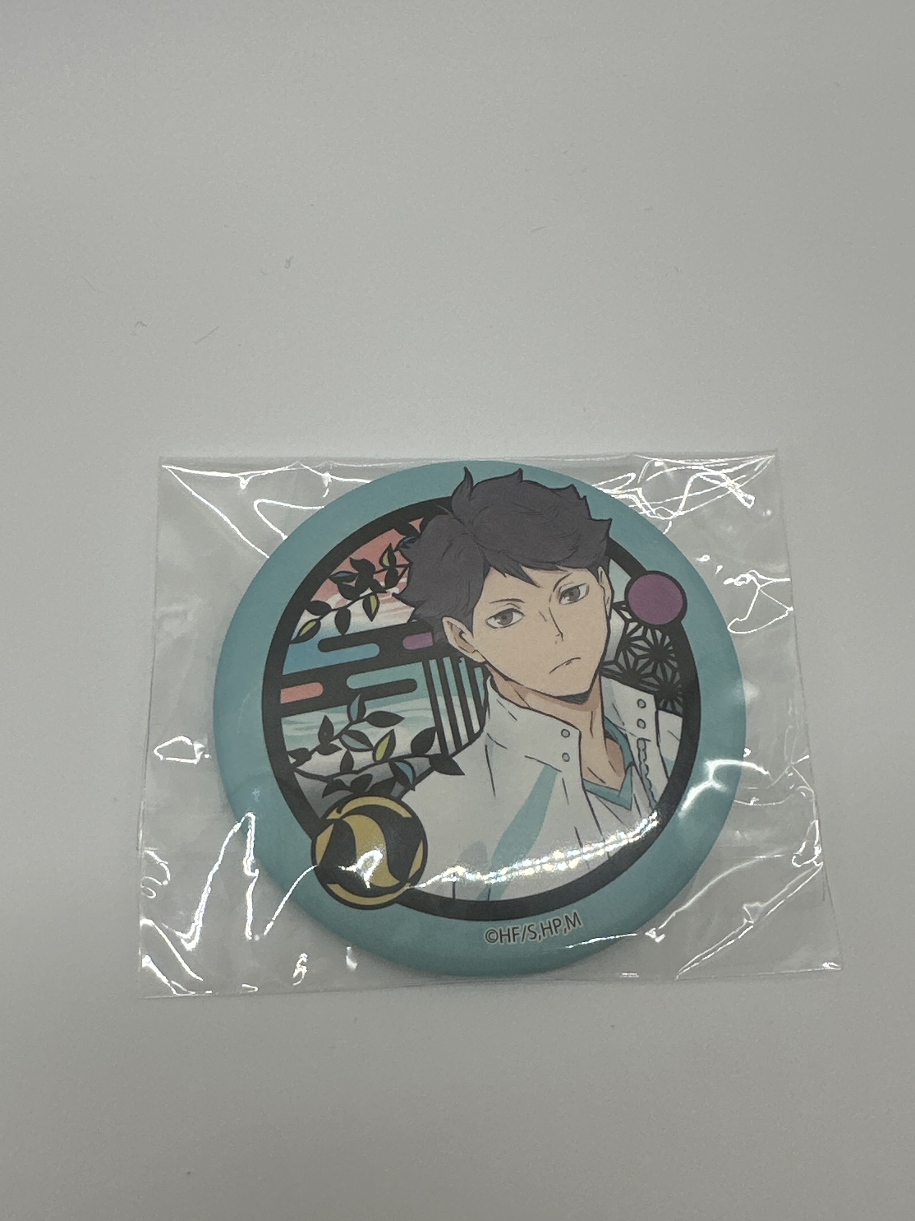 排球少年 剪紙風 及川徹襟章