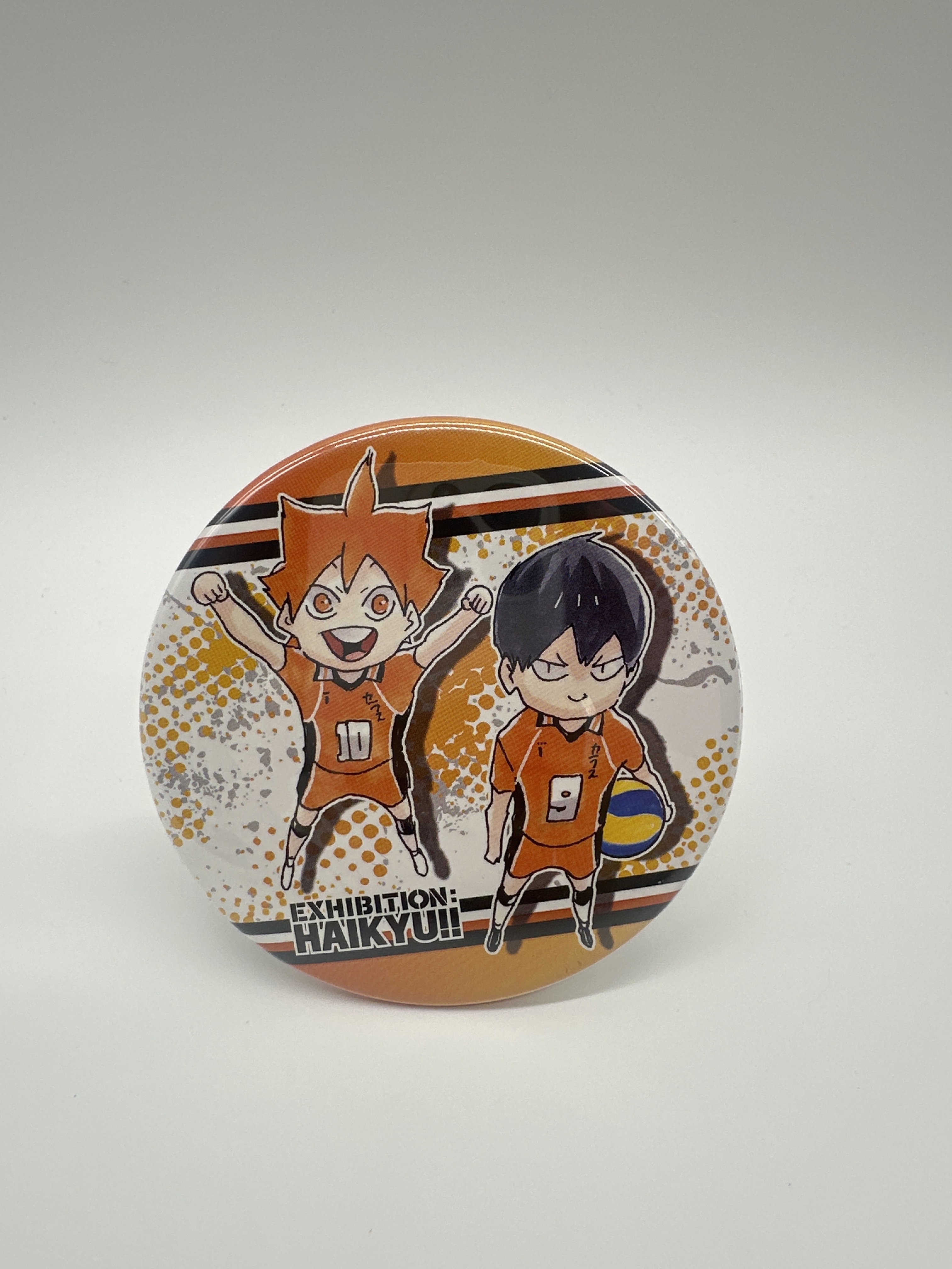 排球少年展 日向翔陽 影山飛雄 Q版襟章