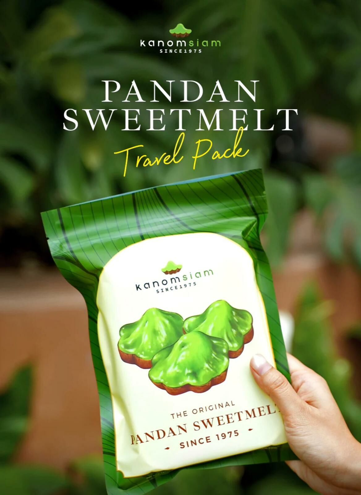 曼谷 爆紅 Kanomsiam 斑蘭小花蛋糕 (此為新鮮食品,到貨後獨立出貨)