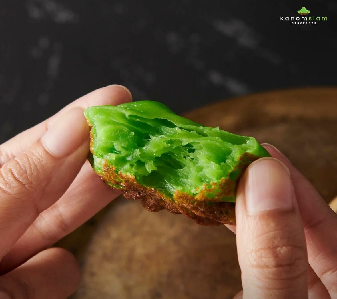 曼谷 爆紅 Kanomsiam 斑蘭小花蛋糕 (此為新鮮食品,到貨後獨立出貨)