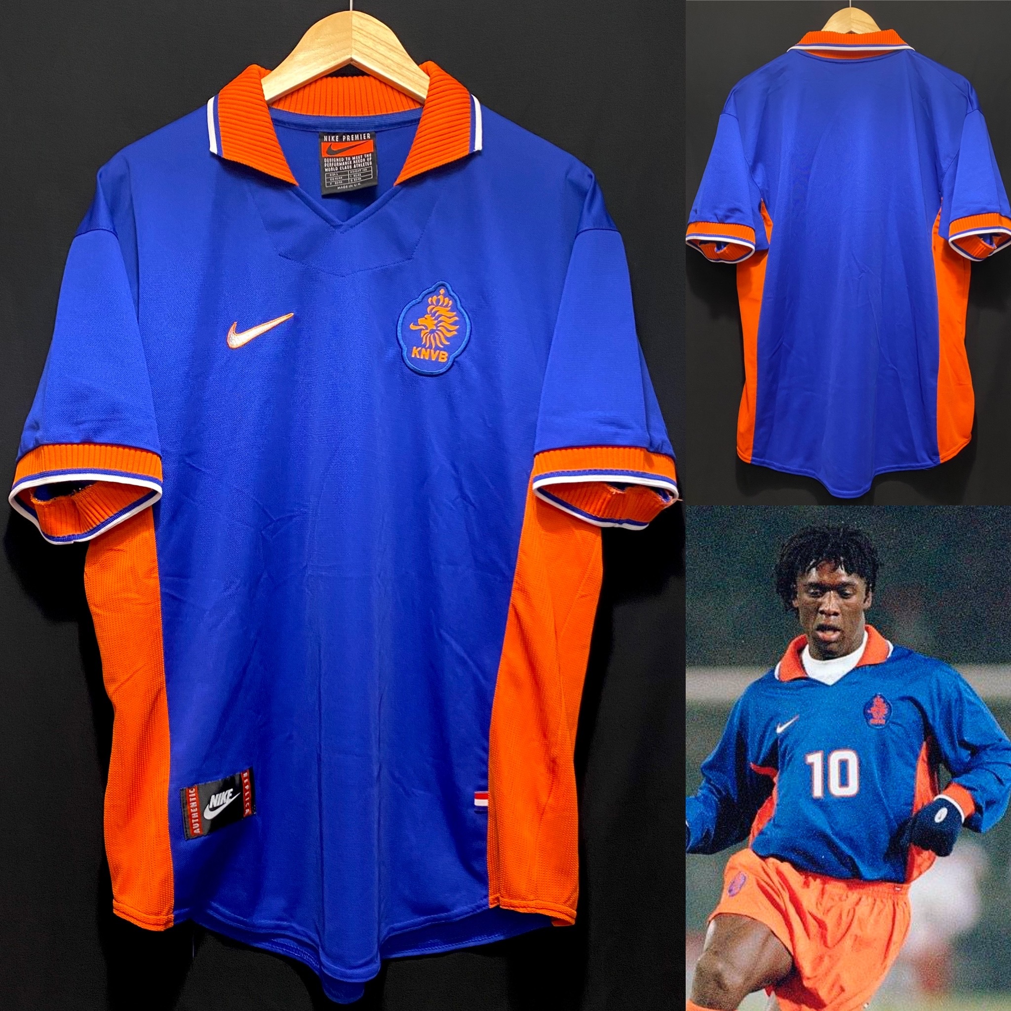 荷蘭 1997-1998 Nike 作客球衣