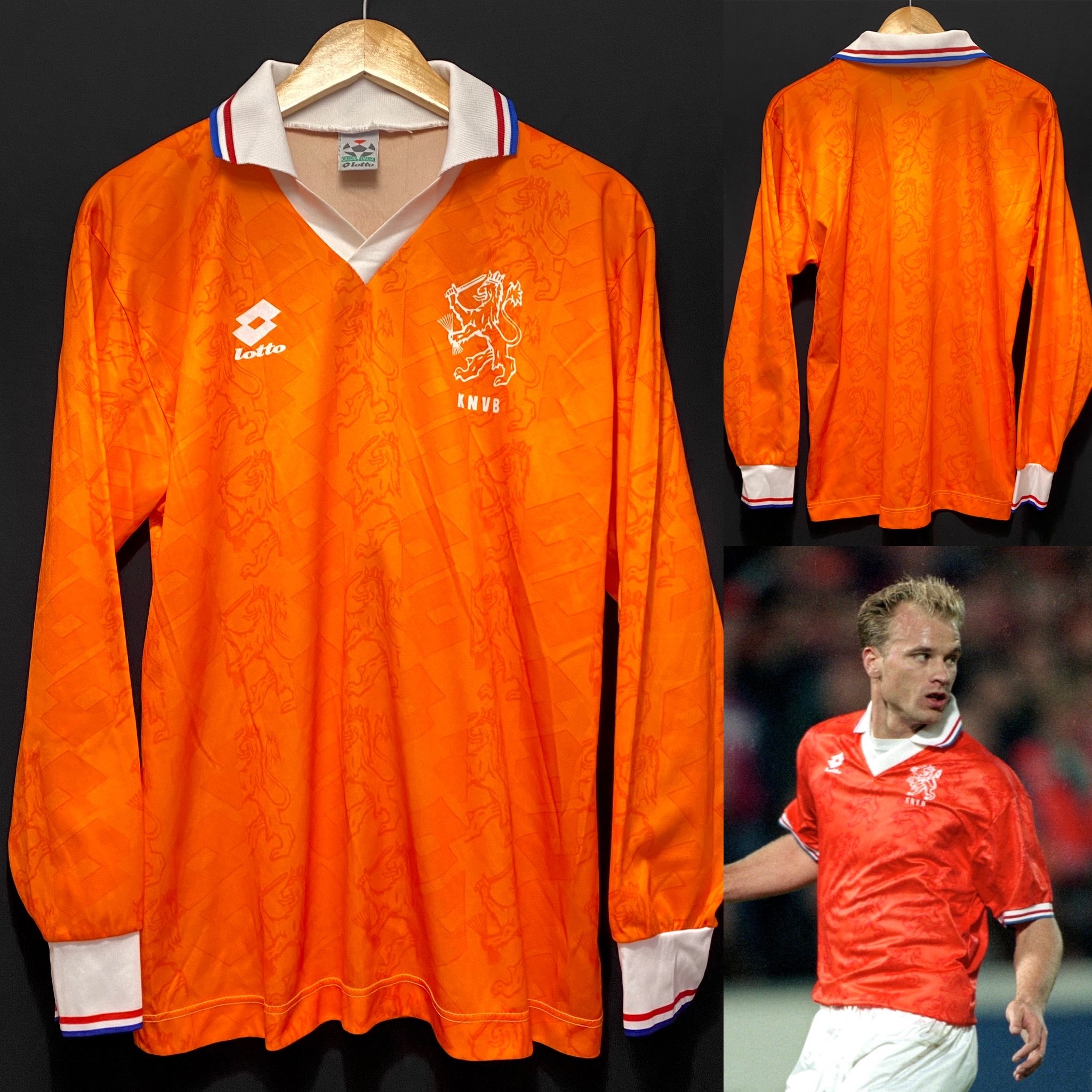 荷蘭 1994-1995 Lotto 主場長袖球衣
