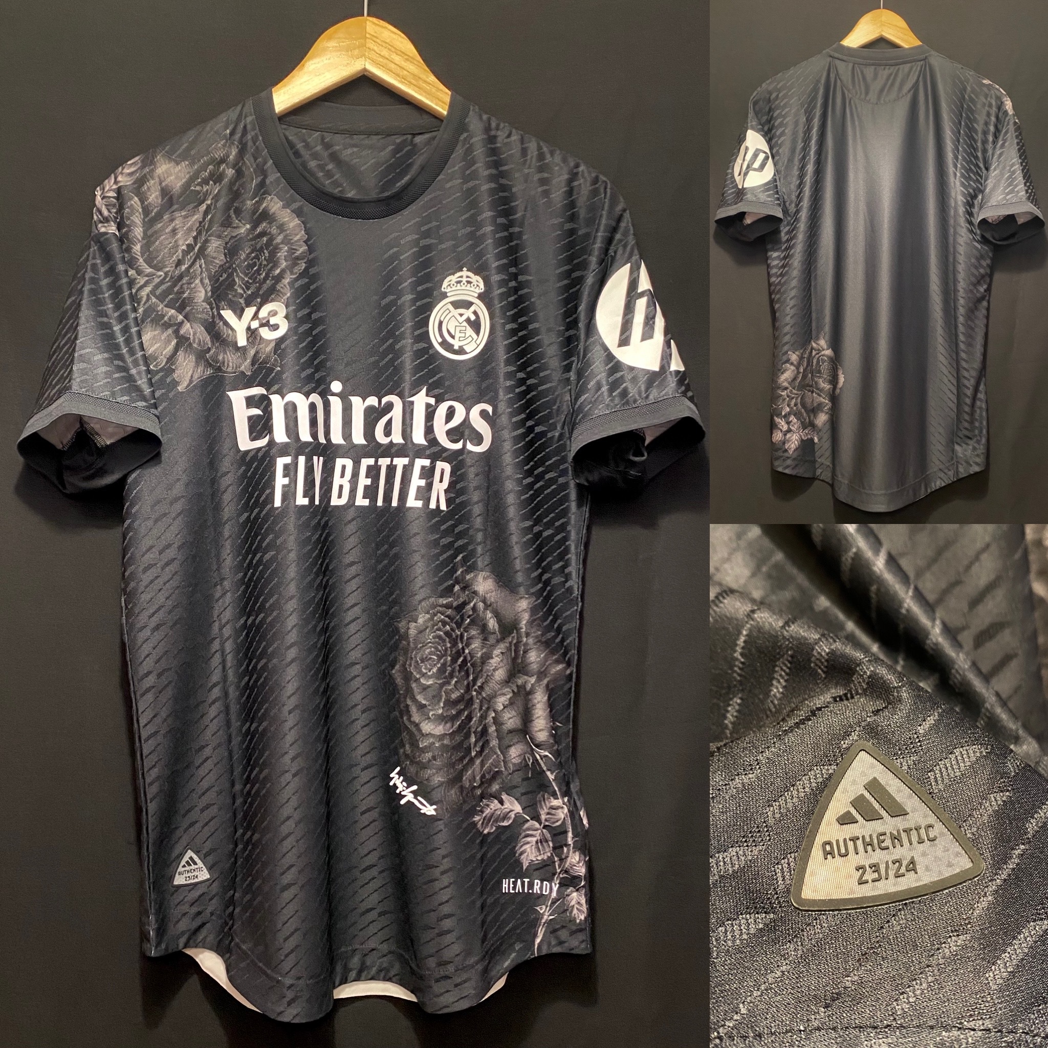 Limited Edition Real Madrid 2024 Adidas x Y-3 Authentic player shirt