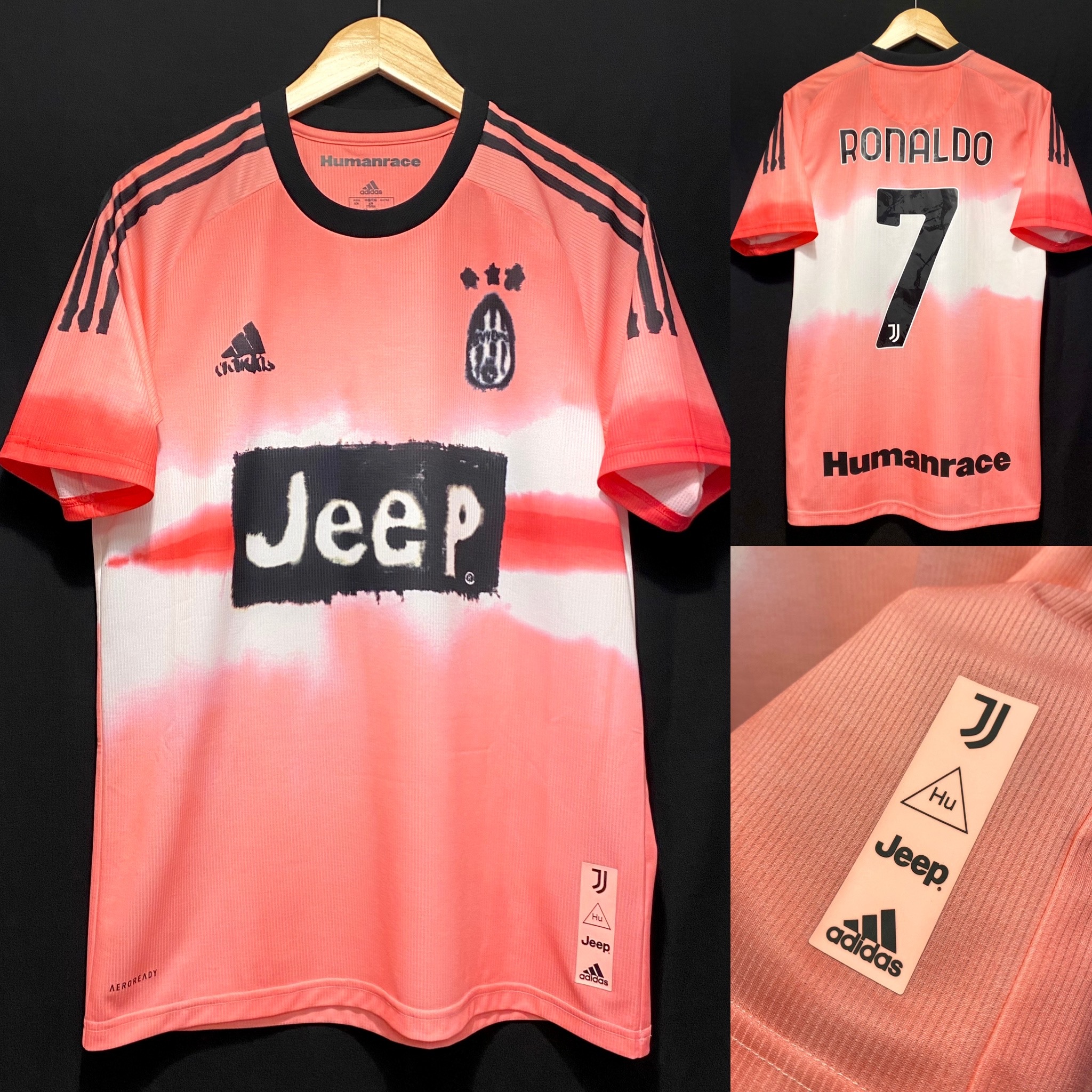 Juventus 2020-2021 Adidas Humanrace Special Away Shirt #7 RONALDO