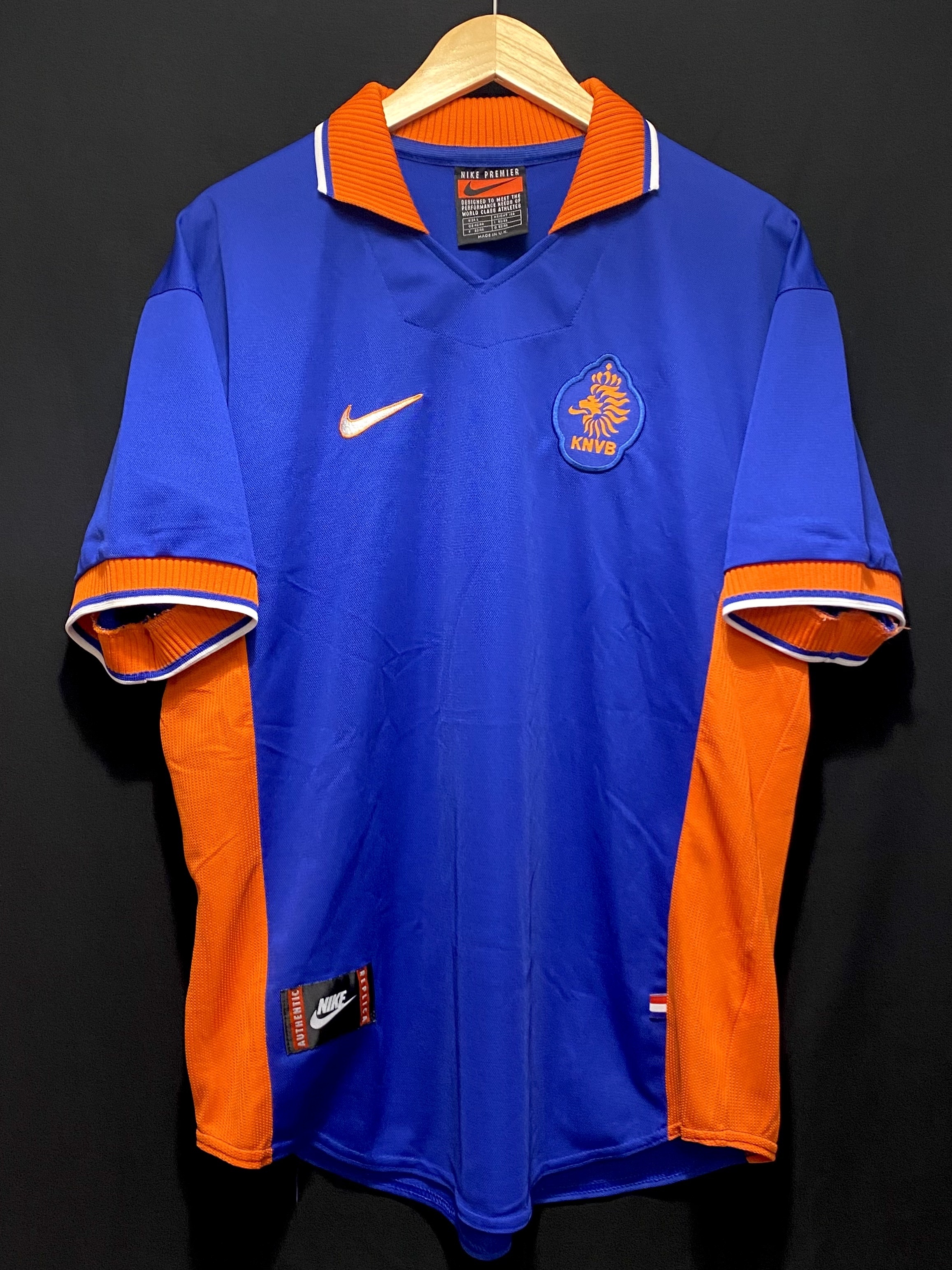 荷蘭 1997-1998 Nike 作客球衣