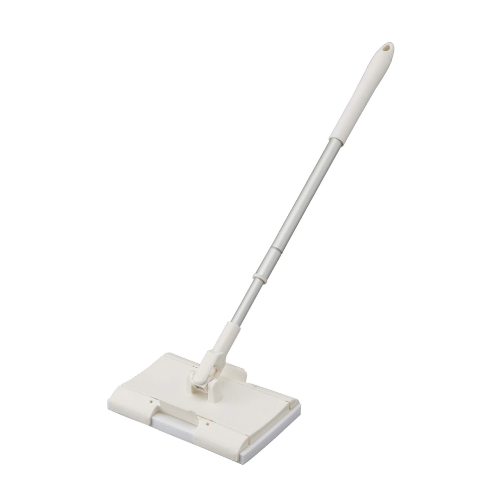 日本山崎 Satto夾式迷你地板擦_含伸縮桿