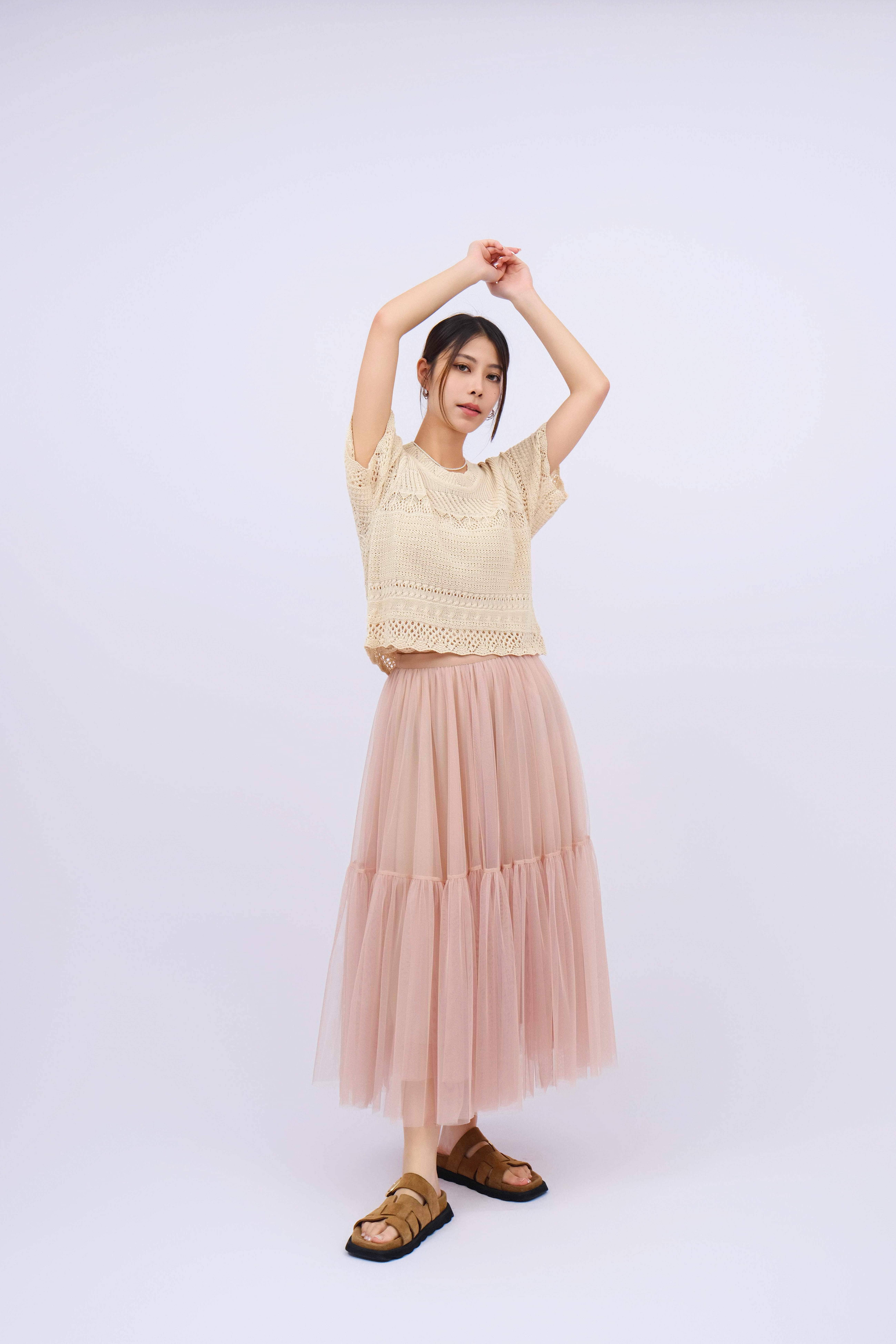 造型 1098（上衣＋半截裙）