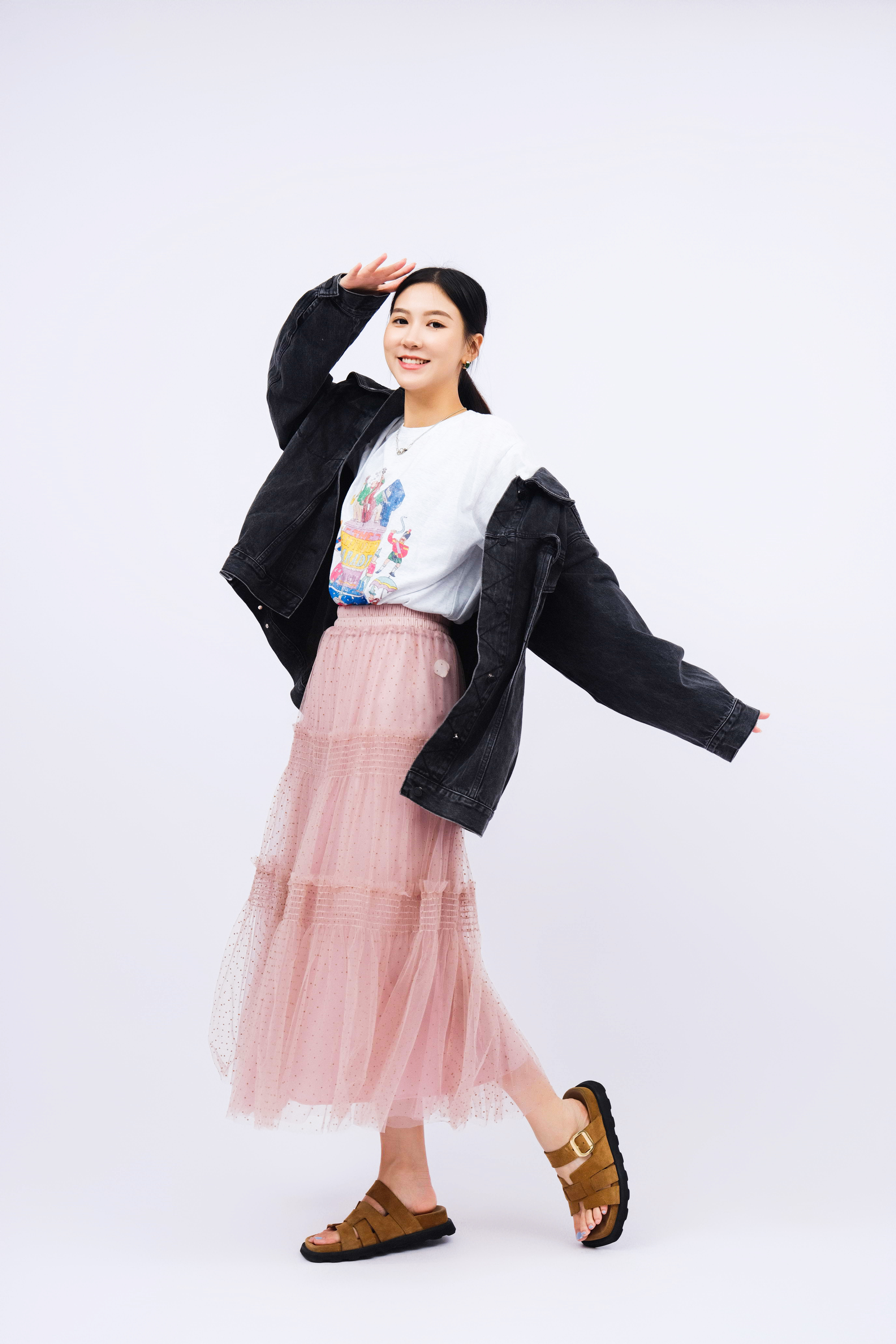 造型 1107（牛仔外套＋Tee）