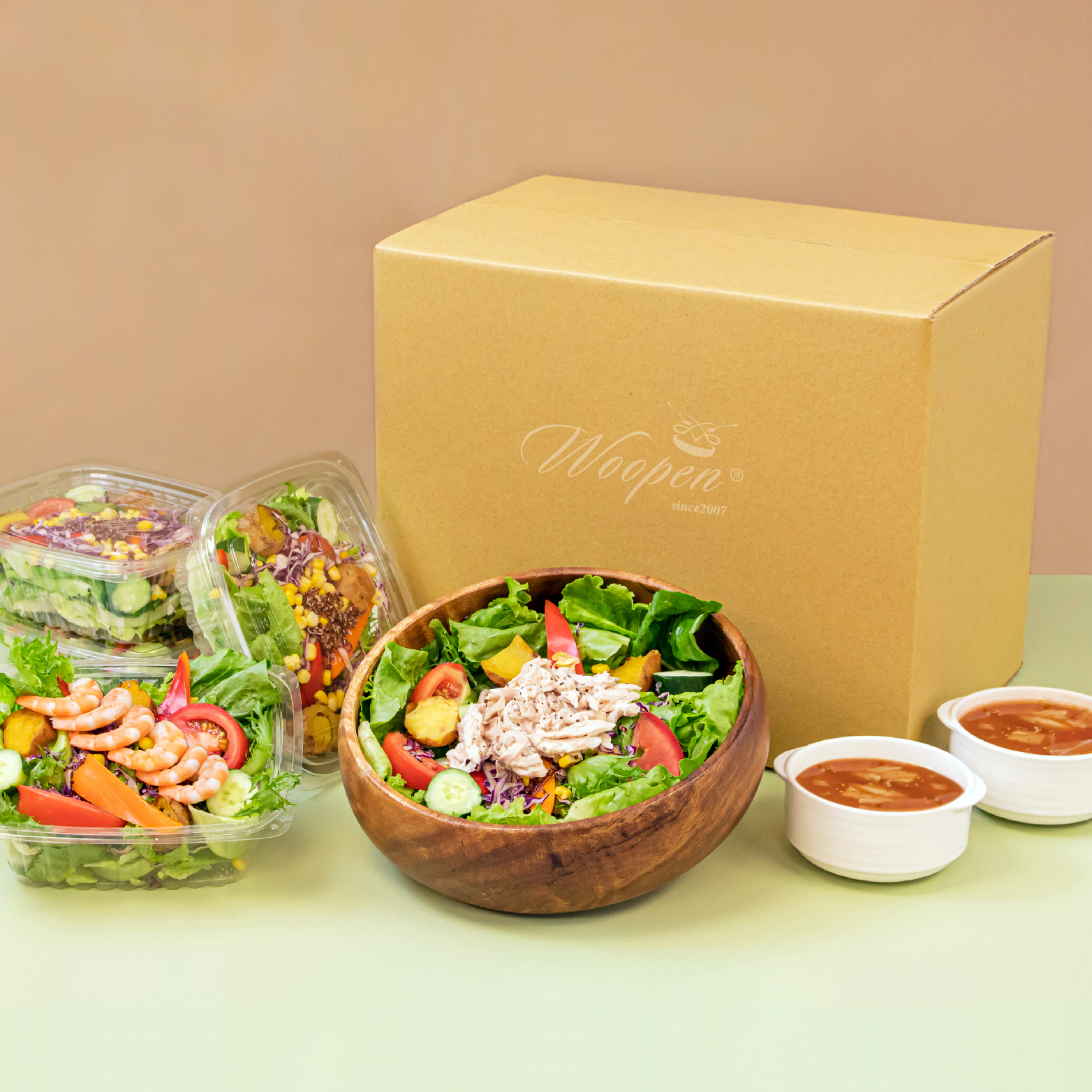 精選沙拉湯品組