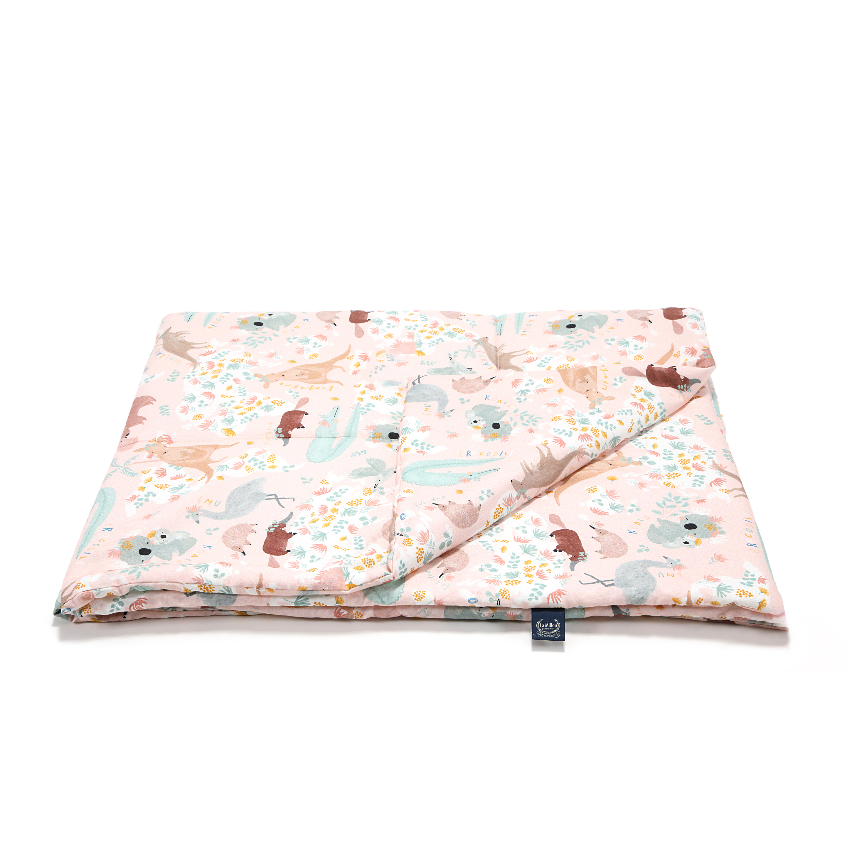 La Millou波蘭 竹纖涼感被(140x110cm)｜抗菌被｜無流蘇簡約質感｜澳洲森友會(粉底)