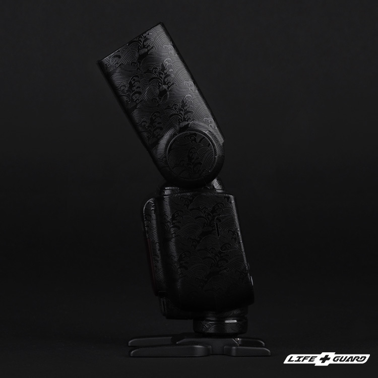 LIFE+GUARD Godox TT685 II 相機閃光燈貼膜側面展示圖