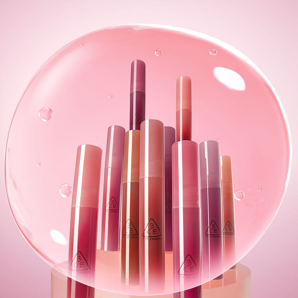 3CE 水滴晶亮唇釉