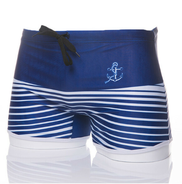 Hot recommended boxer swimming trunks [L-XXL] [6603 Navy] (contact customer service after placing the order to confirm the delivery size)