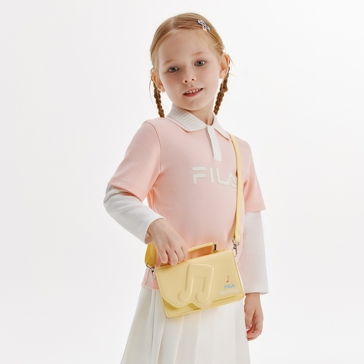 【FILA】 Basic Pocket Medium Crossbody Bag /追跡付 FILA】 Basic Pocket Medium Crossbody Bag /追跡付 (FILA