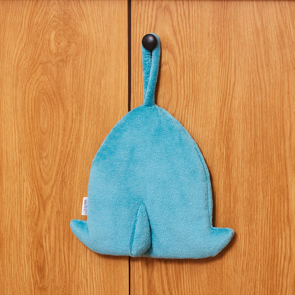 貓福珊迪擦手巾 (鯊魚款)