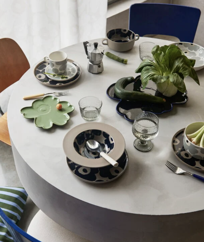 代購現貨 | Marimekko Unikko Terra Deep Plate 20cm| nany 磨砂深碟