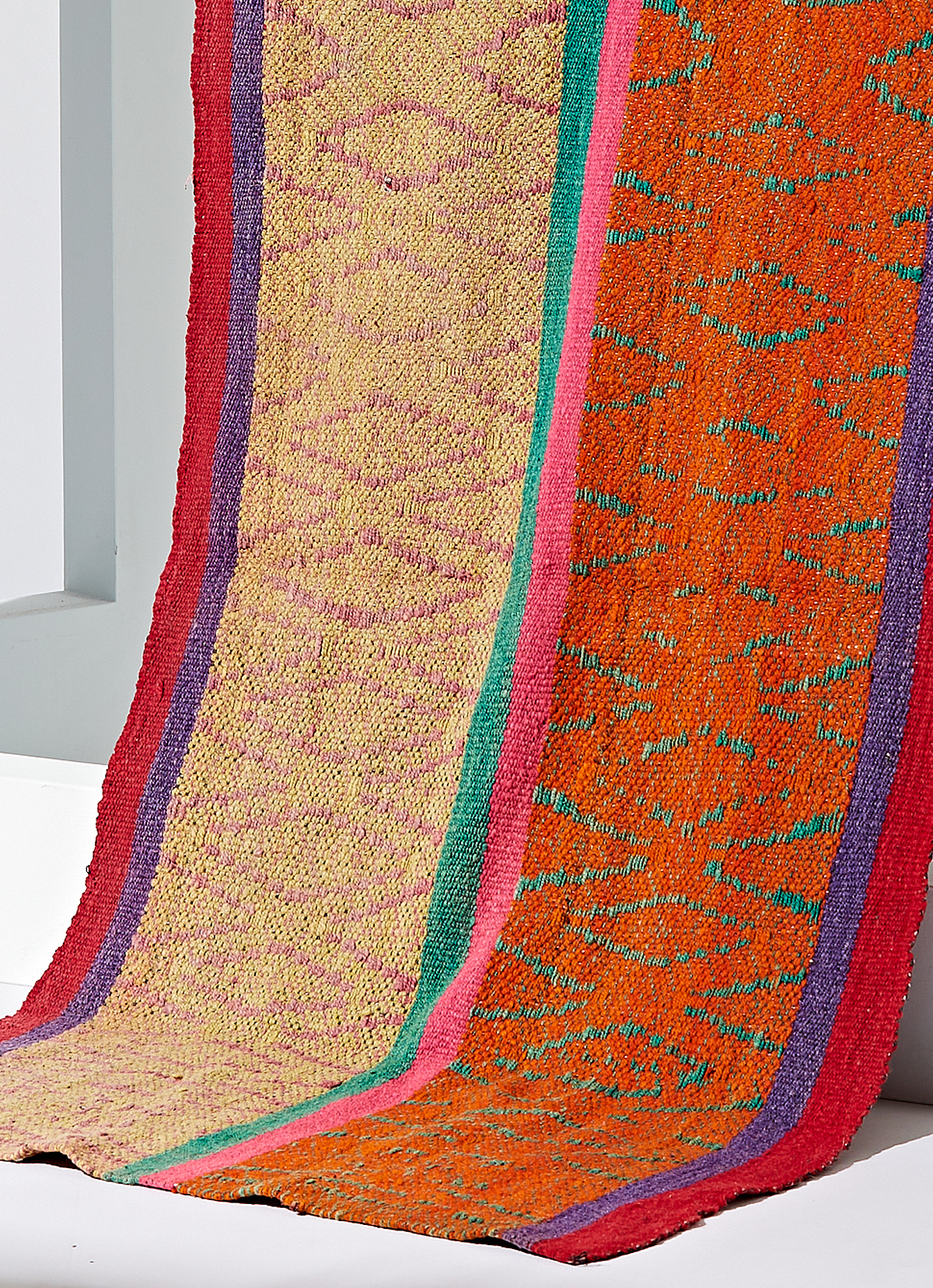 ST.MALO 秘魯工匠植物染手工編織印加圖騰地毯-74.5*154cm-2211UH-印加圖騰