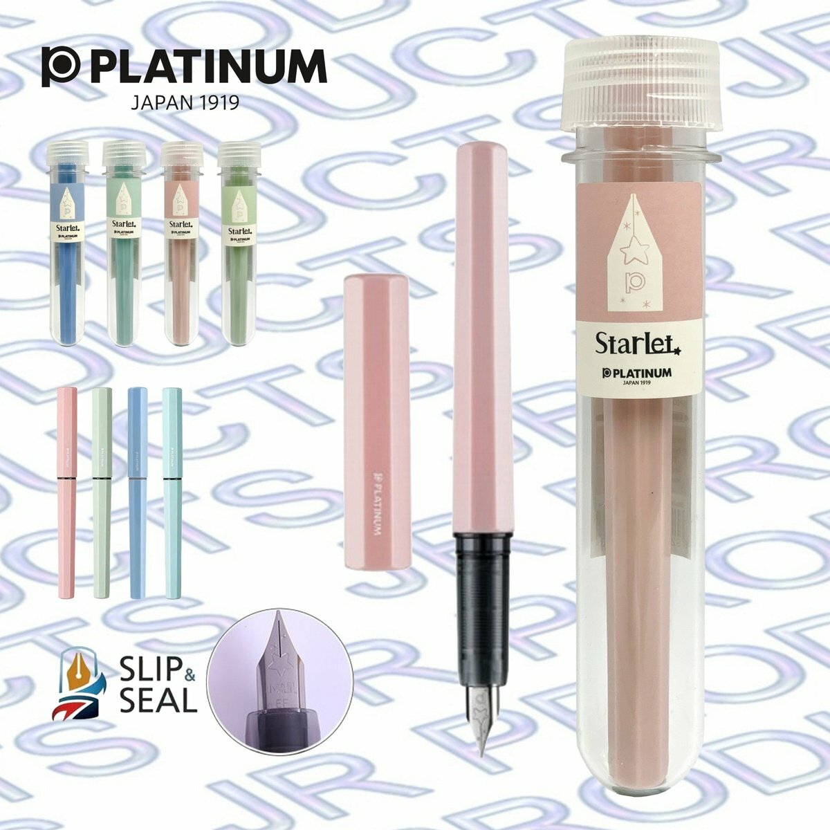 白金 - 日本Platinum 0.2mm 小流星鋼筆, 附黑色墨水 PQ-300#22《香港行貨》-1 支